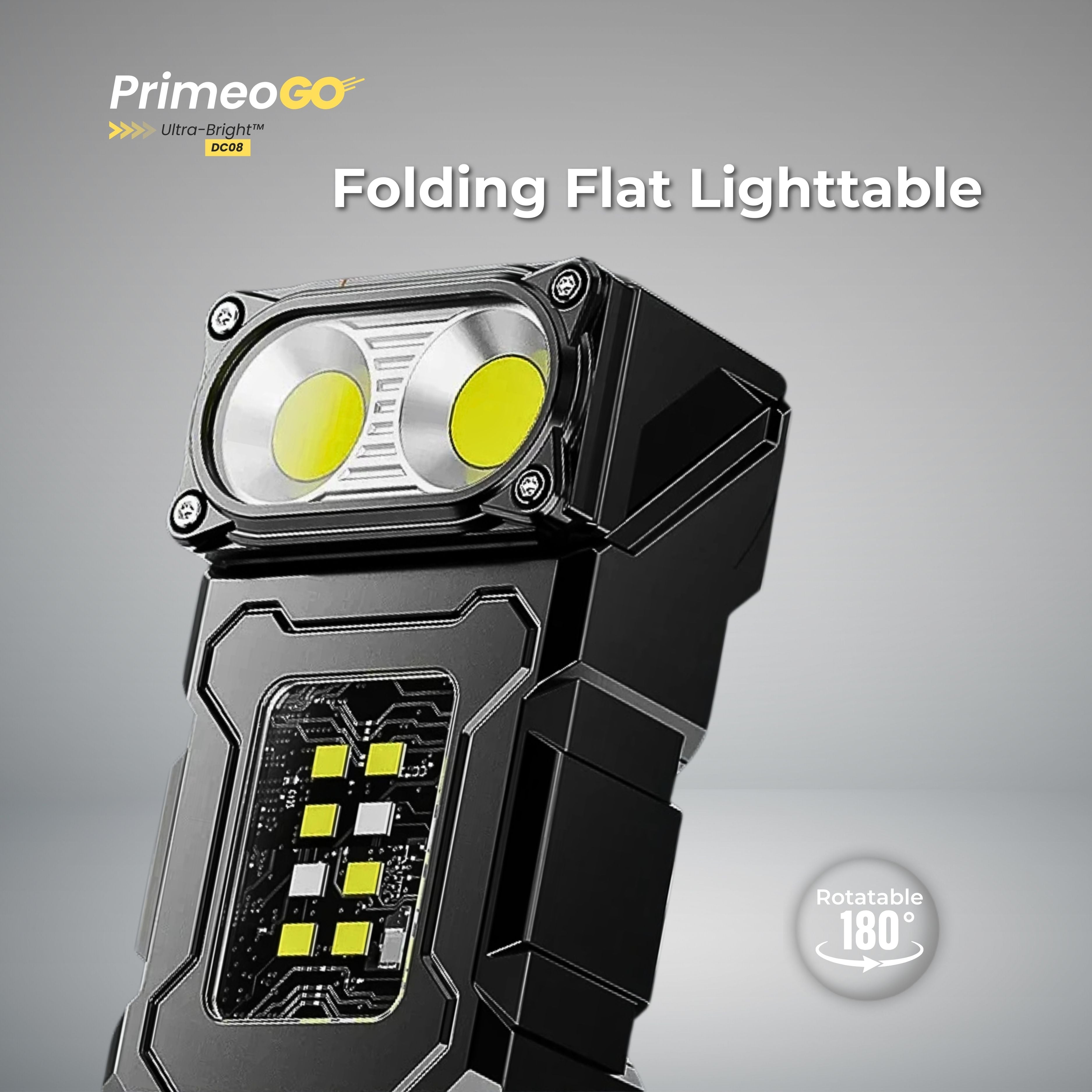 Ultra-Bright™ DC08 Rechargeable LED Flashlight